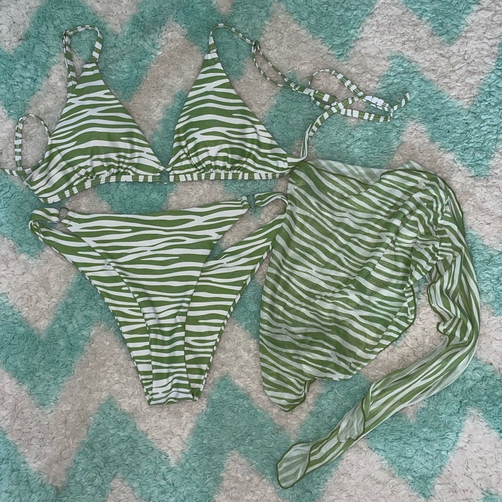 SHEIN Bikini with sarong